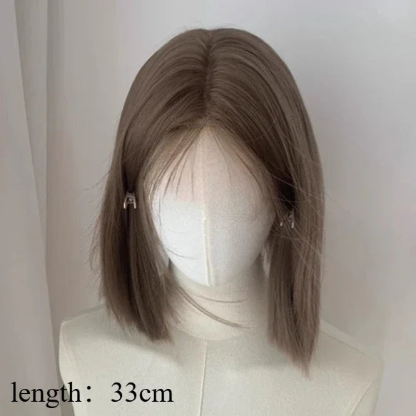 Kawaii Pink Blonde Bob Wig πΈβ¨ | Lace Front Headband Wig for Cosplay & Daily Style ππ