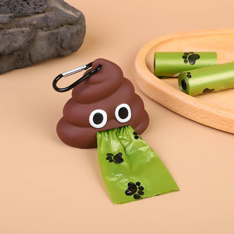 Kawaii Outdoor Pet Poop Bag Dispenser πΎβ¨ - Cute & Handy Waste Loader for Pups! πΆπ