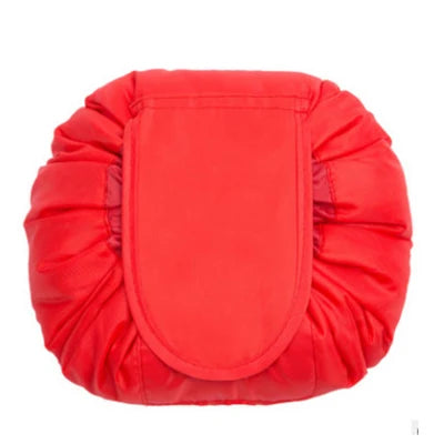 Kawaii Floral Drawstring Makeup Bag πΈβ¨ | Portable Waterproof Cosmetic Pouch for Travel & Toiletries ππ