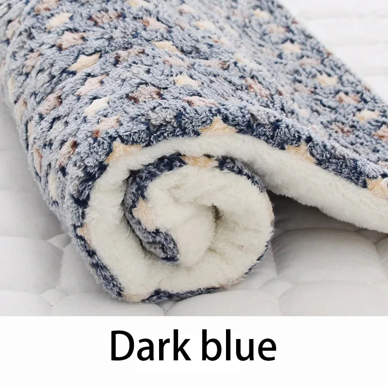 Kawaii Flannel Pet Bed πΎπ Cozy Cushion for Cats & Dogs | Adorable Plush Mattress for Small to Large Pets πβ¨