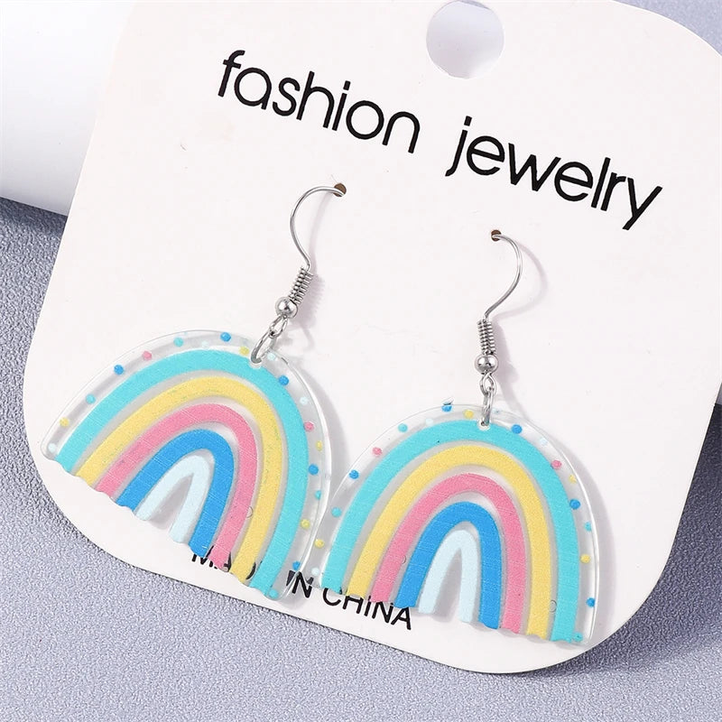 Kawaii Handmade Sunflower Drop Earrings ๐ผโจ | Cute Knitted Dangle Hooks for Party & Holiday Gifts ๐๐