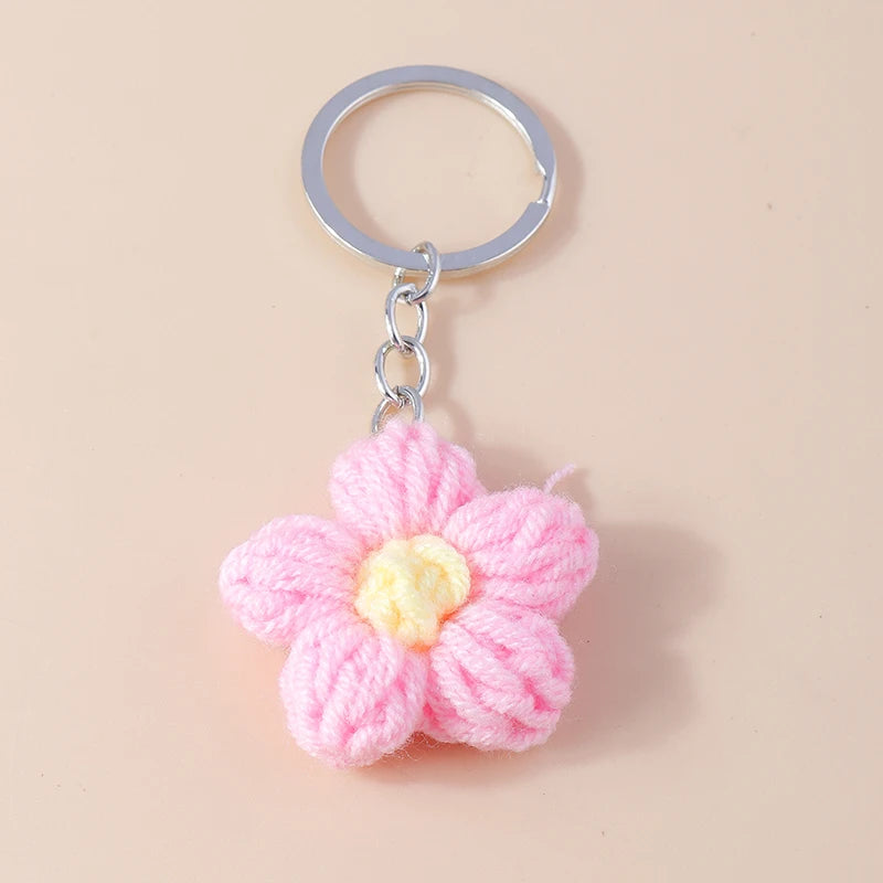 Kawaii Handmade Frog Keychain πΈβ¨ | Cute Cartoon Knitted Animal Charms for Bags & Keys | Perfect Gift for All Ages π