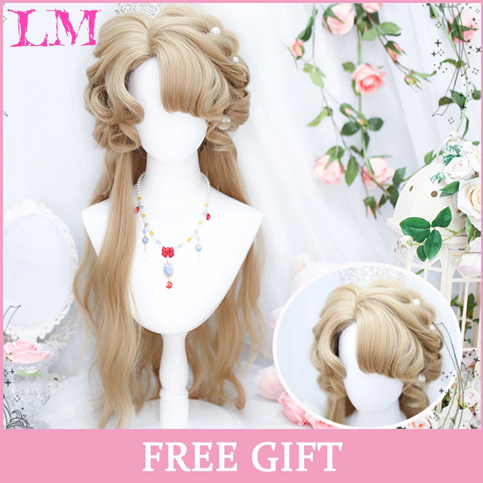 Kawaii Ombre Pink Wavy Wig πβ¨ | Heat Resistant Hair for Cosplay & Daily Fun! ππΈ