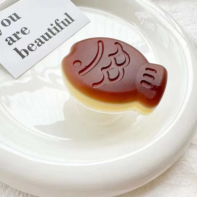 Kawaii 3D Taiyaki Phone Grip π‘ | Magnetic MagSafe Stand & Socket for iPhone π±β¨