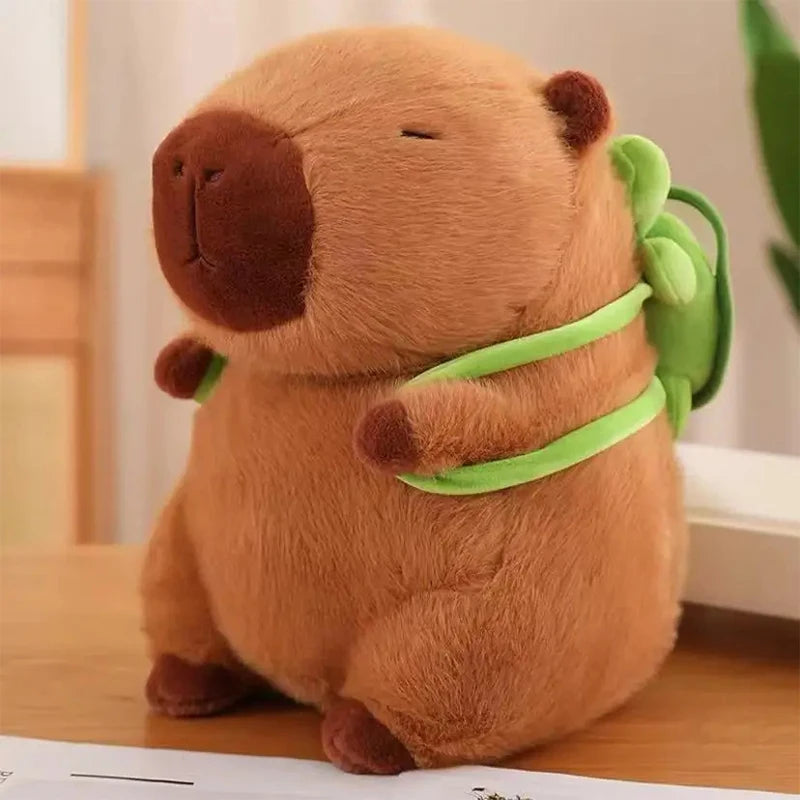 Cuddly Capybara Plush πΎβ¨ Adorable Anime Fluff Toy for Kids π Soft Stuffed Animal Fun! - Pixie Quill