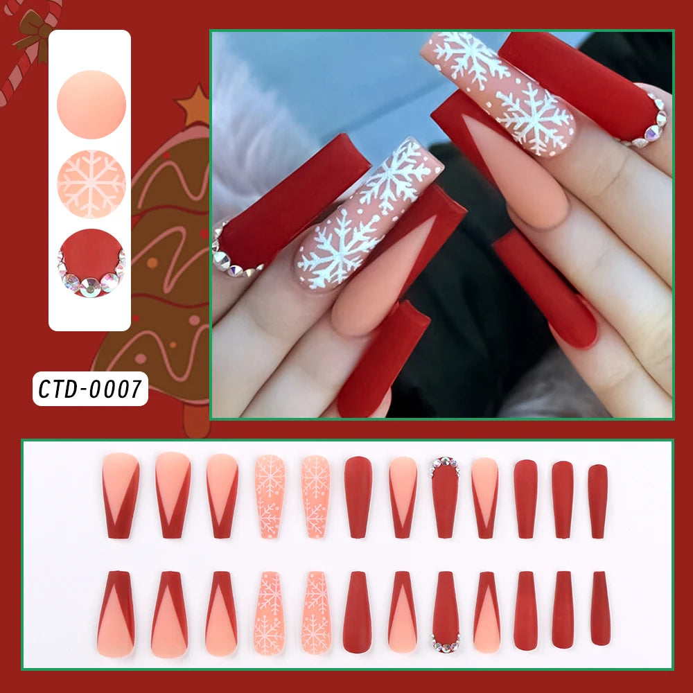 Kawaii Blush Pink 3D Bowknot & Pearl Press-On Nails πβ¨ | 24pcs Adorable Fake Nail Tips for Cute DIY Manicures!