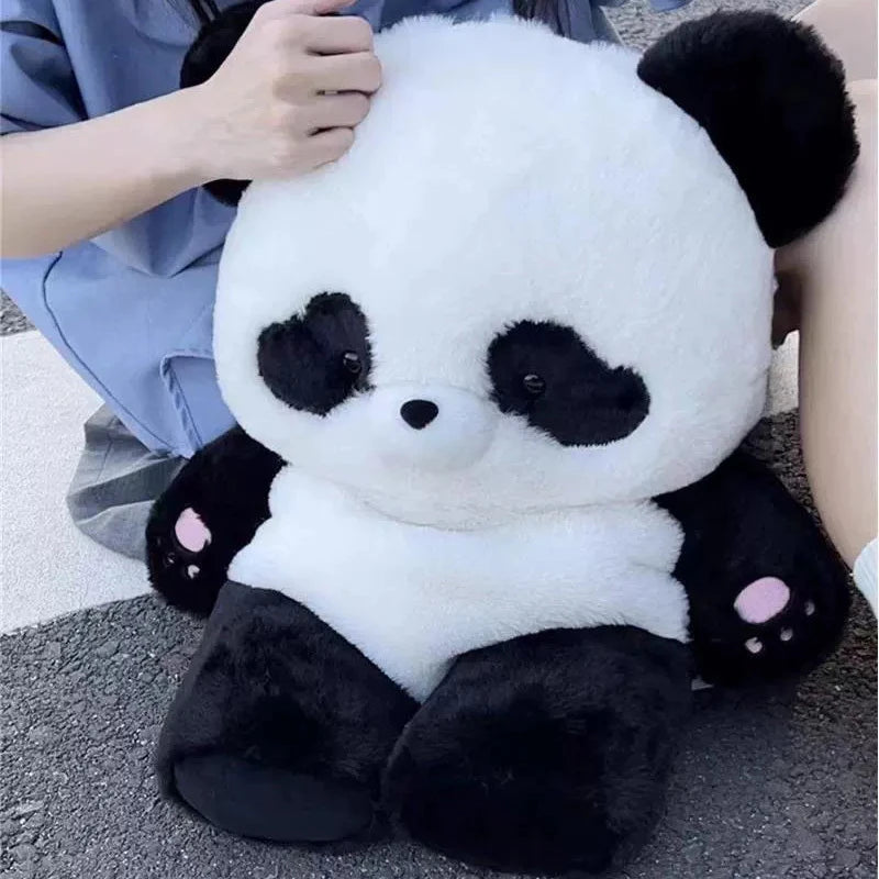 Adorable Panda Plush Backpack πΌπ | Kawaii Cartoon School Bag for Girls πβ¨