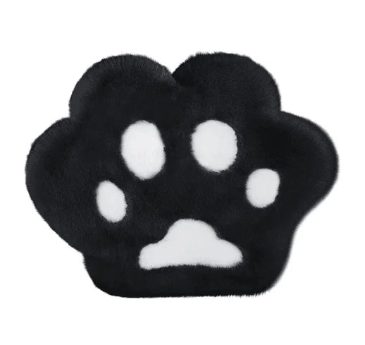 Kawaii Cat Paw Plush Car Seat Cushion 🐾✨ | Cozy Heating Comfort for All Seasons! 🐱❤️