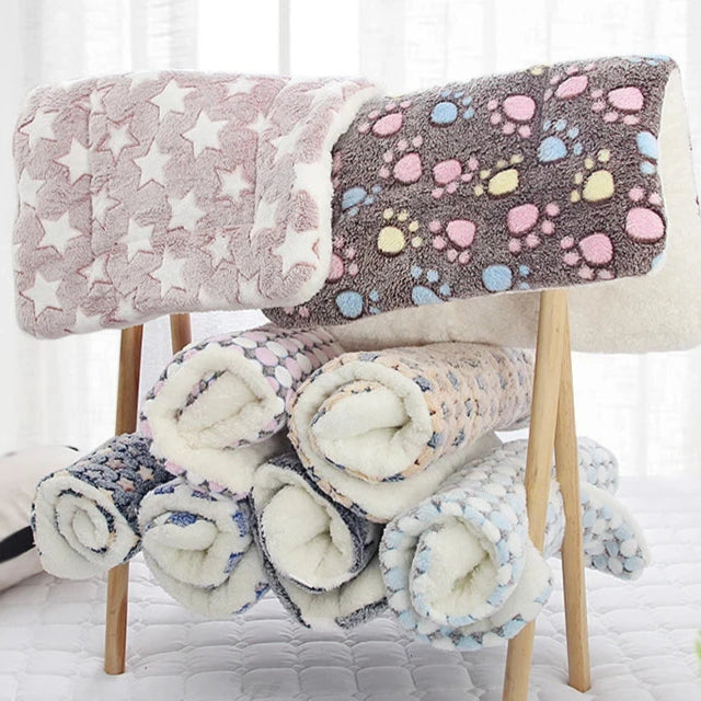 Kawaii Flannel Pet Bed πΎπ Cozy Cushion for Cats & Dogs | Adorable Plush Mattress for Small to Large Pets πβ¨