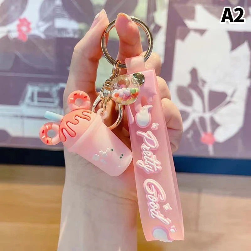 π¦ Sweet & Whimsical Ice Cream Keychain π - Adorable Accessory for Your Bags! β¨ - Pixie Quill