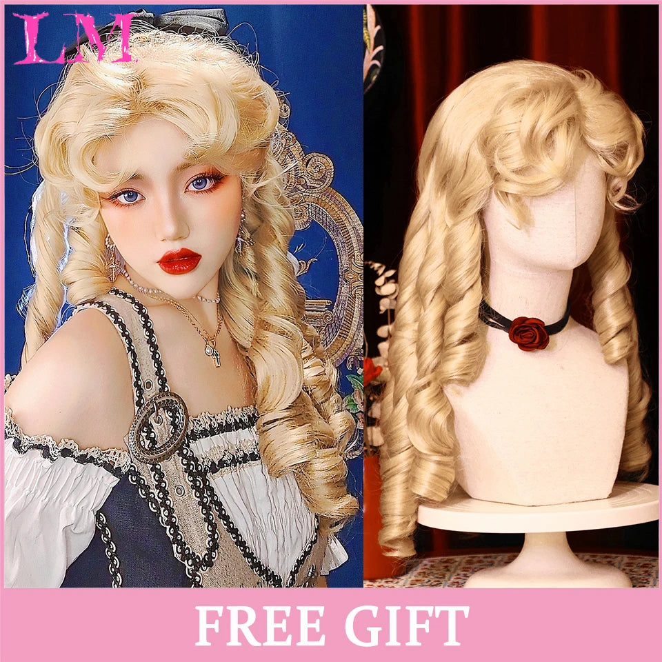 Kawaii Ombre Pink Wavy Wig πβ¨ | Heat Resistant Hair for Cosplay & Daily Fun! ππΈ