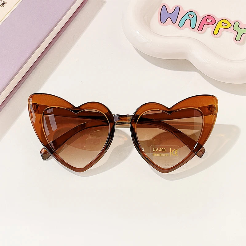 Cute Kawaii Kids' Heart-Shaped Sunflower Rabbit Ears Sunglasses πΌπ | Polarized UV400 for Little Adventurers! πΆοΈβ¨