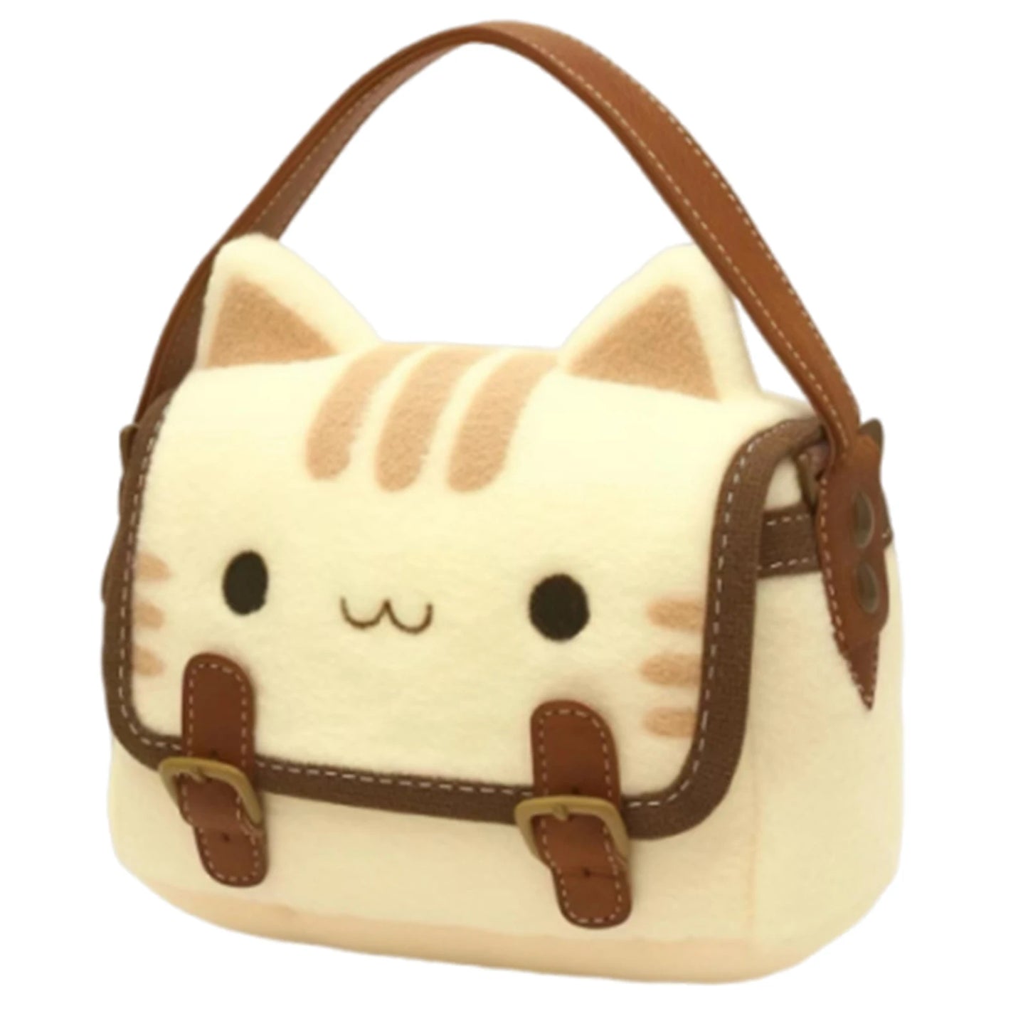 Kawaii Plush Cat Backpack πΎβ¨ Adorable Lightweight Daypack for Kids & Teens - Perfect Travel Companion! ππ
