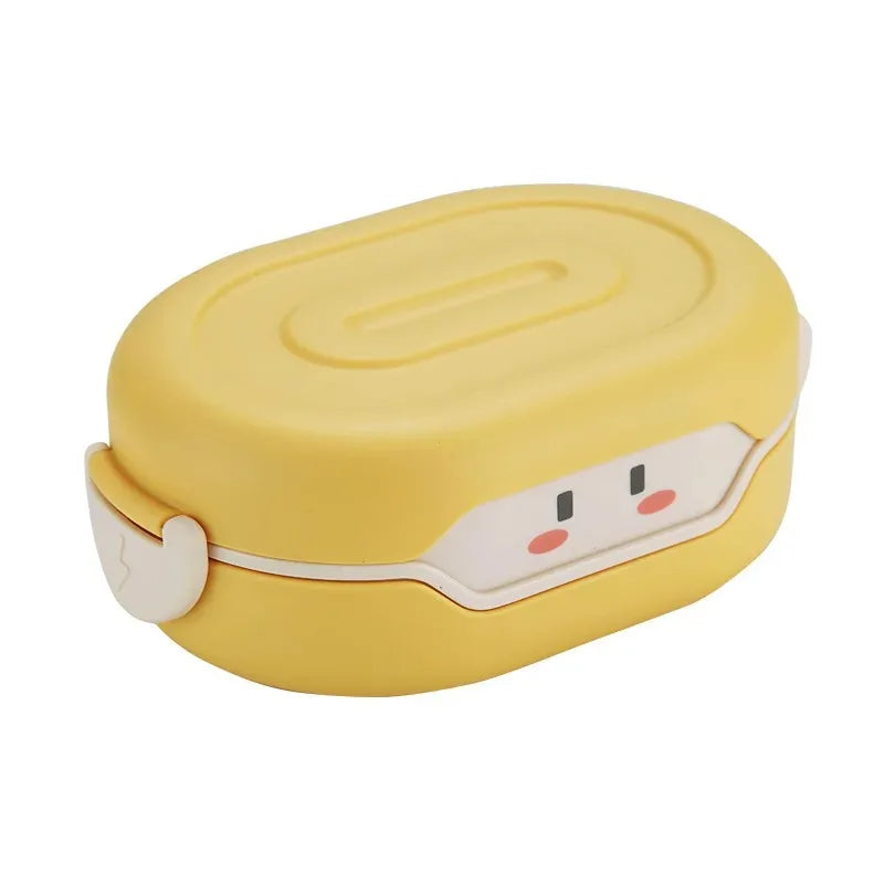Kawaii Bento Lunch Box πΈπ - Adorable Leakproof Food Container for Kids & Toddlers | Perfect for School, Picnics & Travel! π±β¨