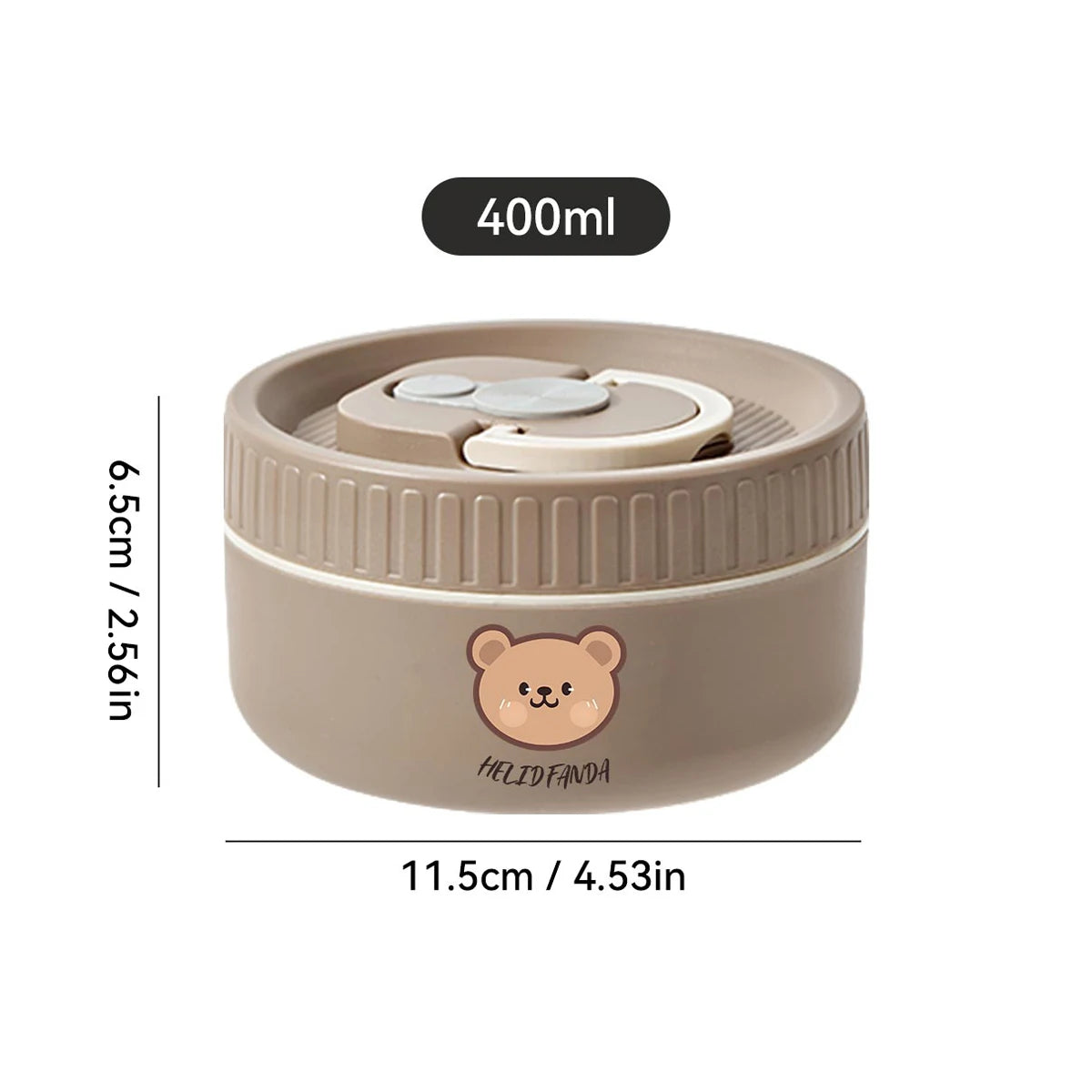 Kawaii Thermal Bento Box π±β¨ - Adorable Leak-proof Stainless Steel Lunch Container for Kids π₯’π