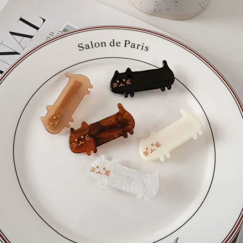 Adorable Cat Claw Clips πΎβ¨ - 2pc Hairpins for Trendy Tresses! π±π - Pixie Quill