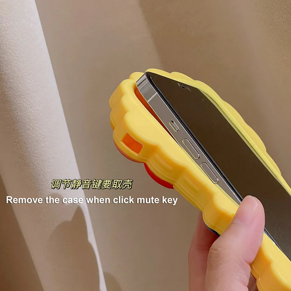 Kawaii 3D Cartoon Joker Clown Silicone Phone Case for iPhone 16/15/14 Pro Max - Shockproof & Adorable π€‘π±β¨