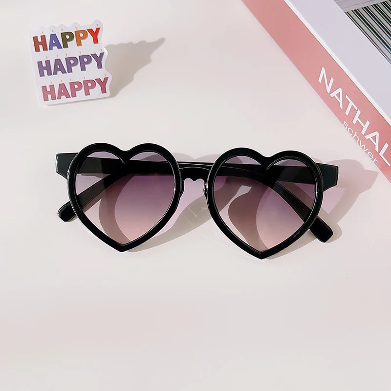 Cute Kawaii Kids' Heart-Shaped Sunflower Rabbit Ears Sunglasses πΌπ | Polarized UV400 for Little Adventurers! πΆοΈβ¨