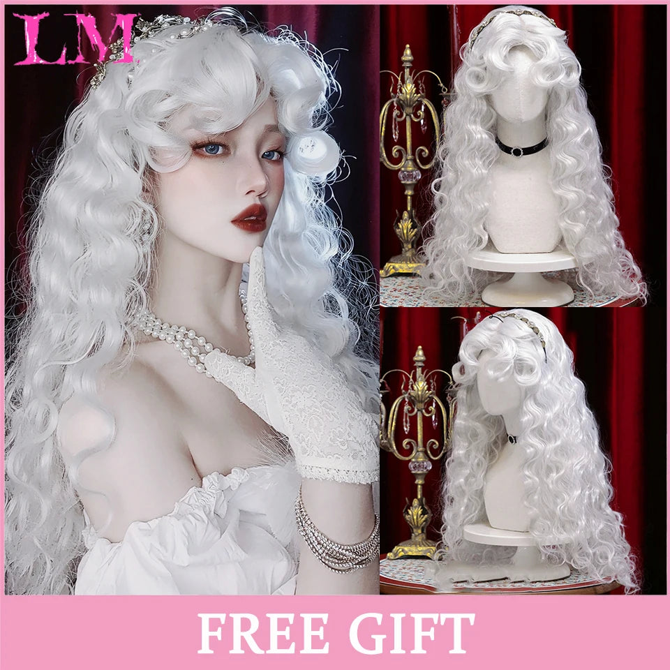 Kawaii Ombre Pink Wavy Wig πβ¨ | Heat Resistant Hair for Cosplay & Daily Fun! ππΈ