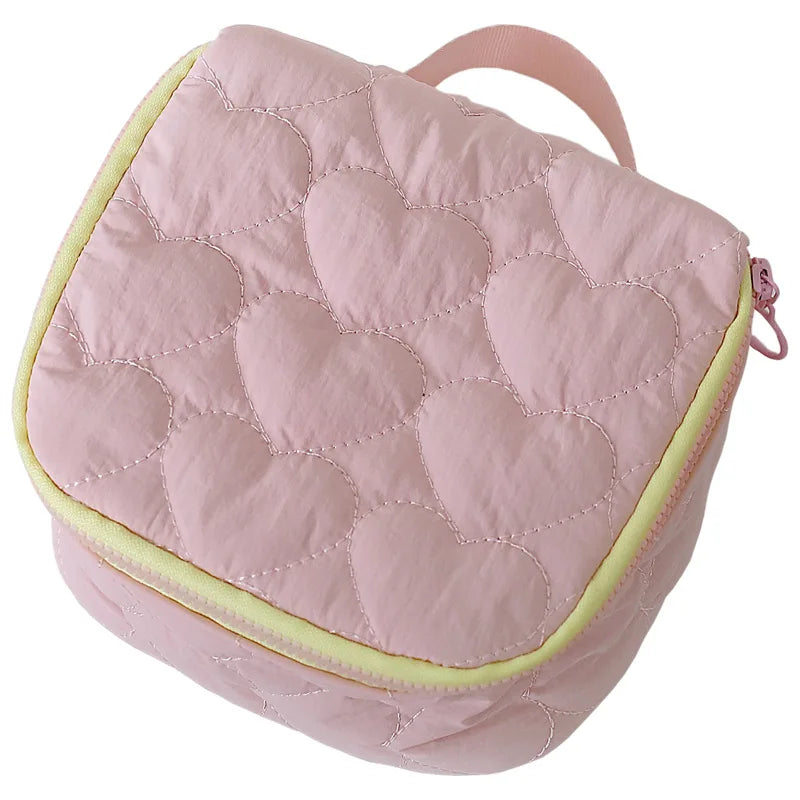 Kawaii Love Makeup Bag πΈβ¨ | Adorable Large Capacity Travel Handbag & Wash Bag ππ