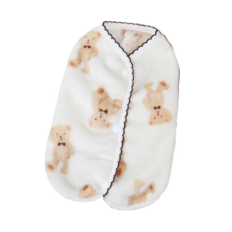 βοΈ Snug & Cute Pet Fleece Vest πΎ Plush Sweater for Chilly Adventures! π Perfect for Tiny Paws! πΆβ€οΈ