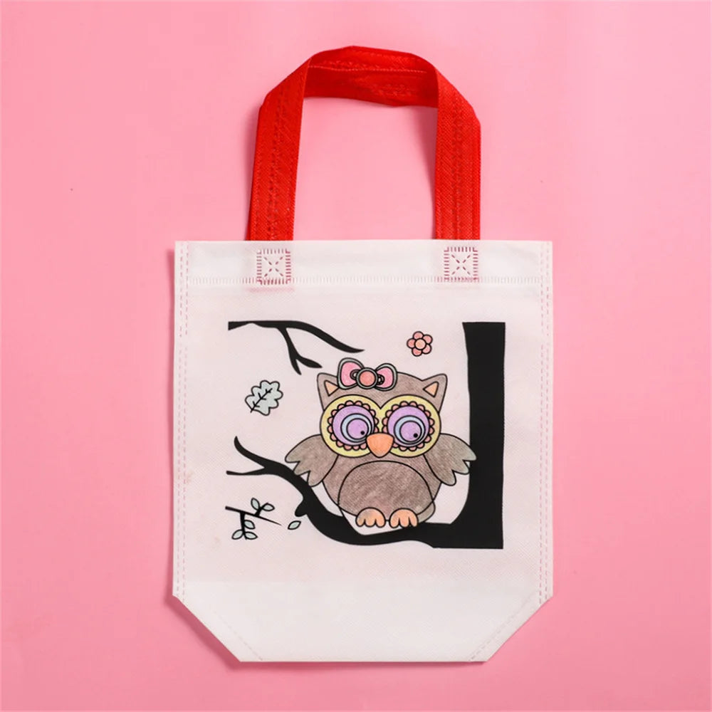 π Adorable Bear Mini Tote Bag π»β¨ - Perfect Lunch Companion for Stylish Students & Trendsetters! π±π - Pixie Quill