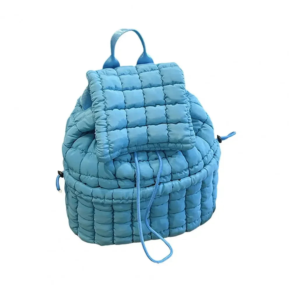 Kawaii Bubble Check 18L Backpack πβ¨ - Stylish Flap Top & Drawstring Closure for School & Travel! ππ