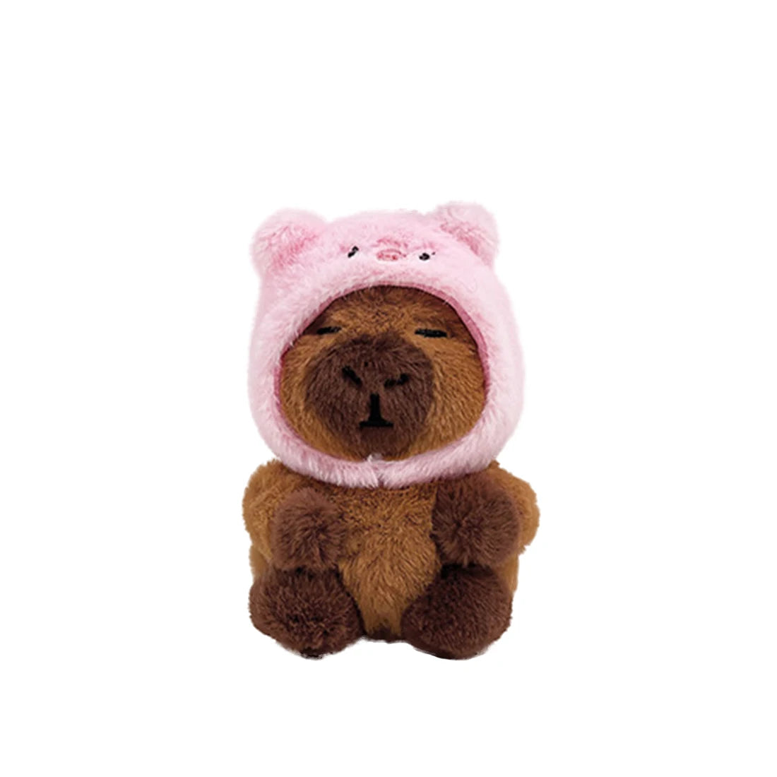 Kawaii Capybara Plush Keychain πΎ | Adorable Fluffy Bag Pendant π | Perfect Gift for Kids & Party Fun π