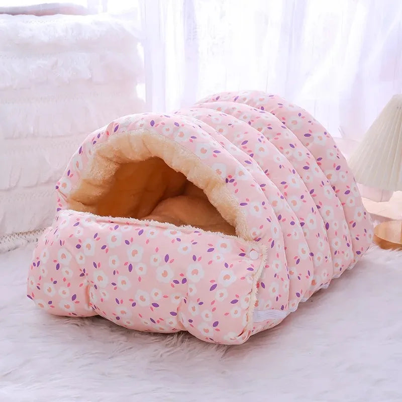 🐾 Cozy Cuddle Cat & Puppy Haven 🐱✨ Warm Winter Beds & Accessories for Furry Friends! 🛏️❤️