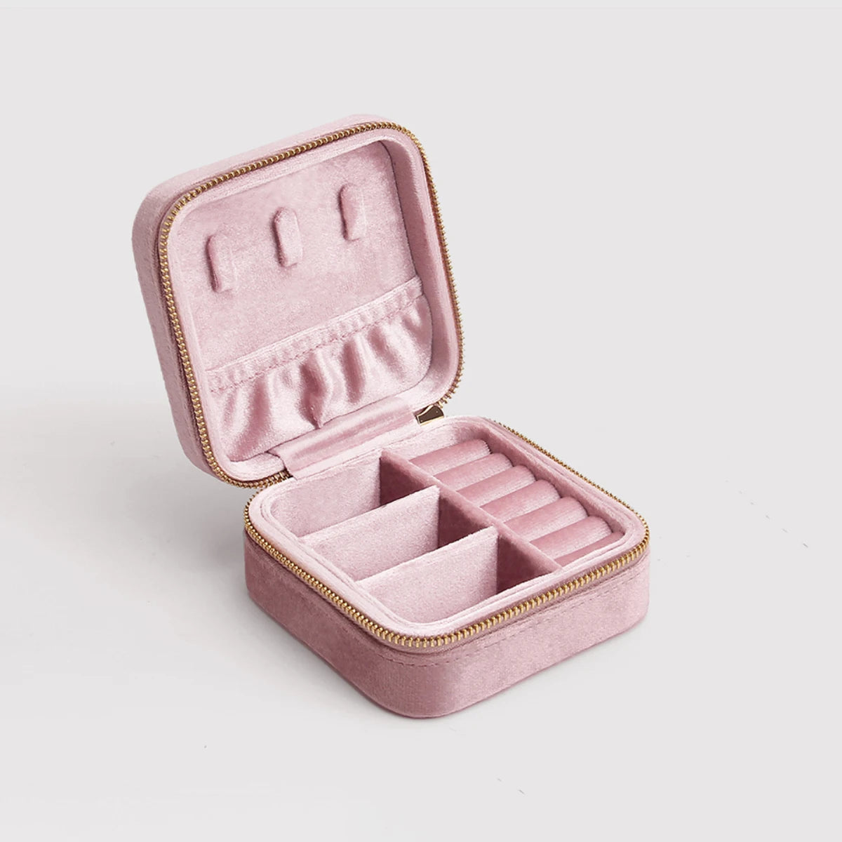 Kawaii Velvet Jewelry Box π | Cute Mini Travel Organizer for Rings & Necklaces π | Personalized Gift Idea π