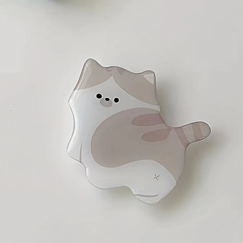 Adorable 3D Cat Acrylic Phone Grip πΎβ¨ Cute Kitten Holder for iPhone & Samsung! π±π - Pixie Quill