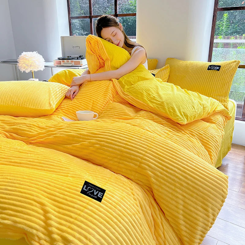 Kawaii Strawberry Dreams Duvet Set πβ¨ Fluffy Reversible Bedding & Pillowcases! ππ€