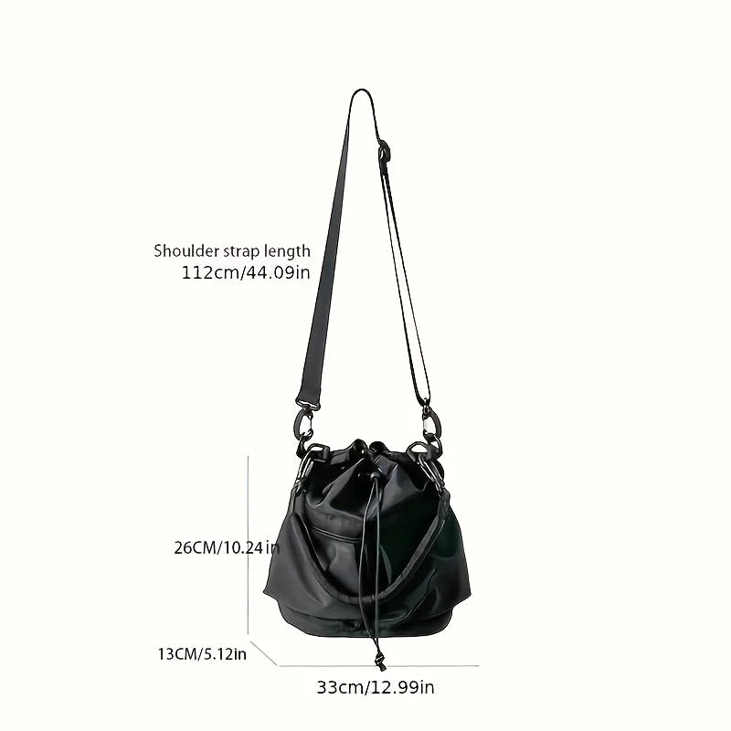 Kawaii Nylon Shoulder Bag πβ¨ | Waterproof & Versatile Large Tote | Adorable Crossbody for Daily Adventures ππ