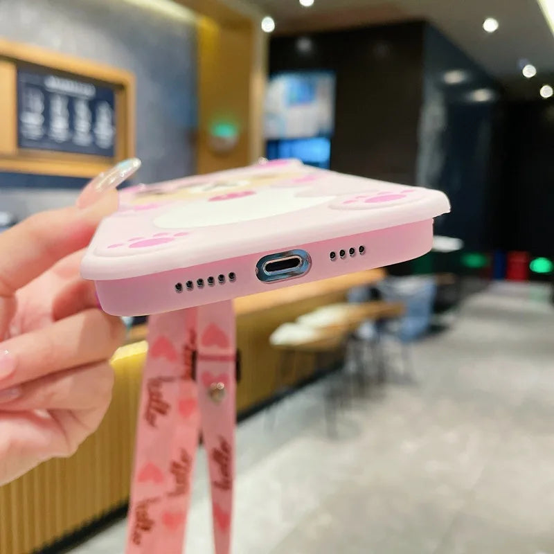 Adorable Bear Crossbody Case for Samsung A-Series π±π»β¨