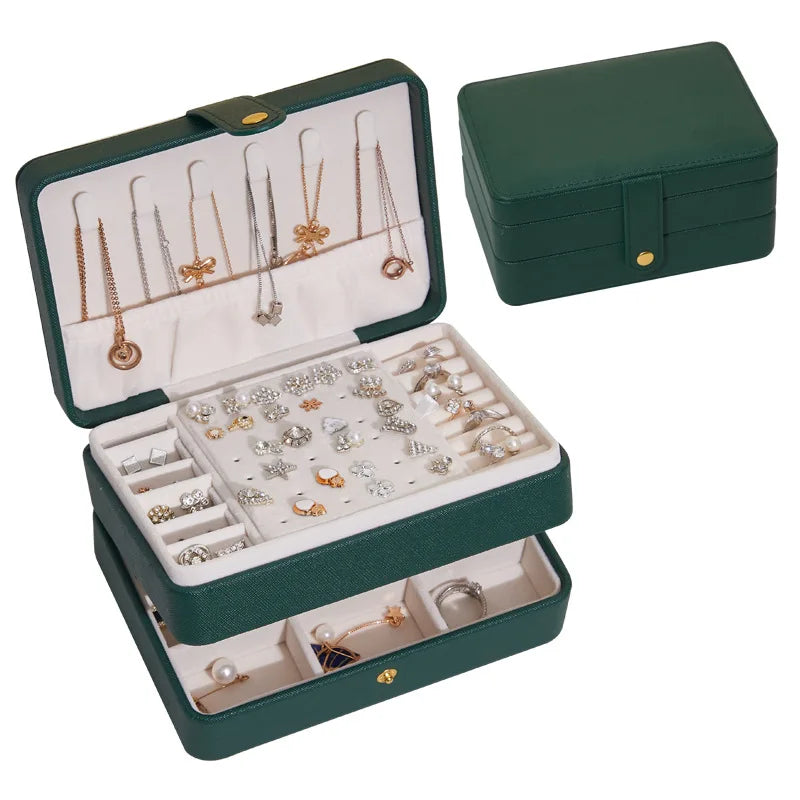 Kawaii Custom Travel Jewelry Case πΈβ¨ Adorable Bridesmaid Gift Box for Her π Perfect Mother's Day Surprise! π