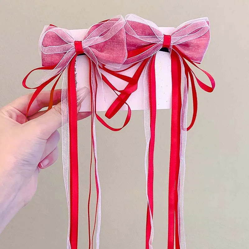 Kawaii Floral Bow Hairpins for Girls πΈβ¨ Adorable Baby Headwear & Accessories!