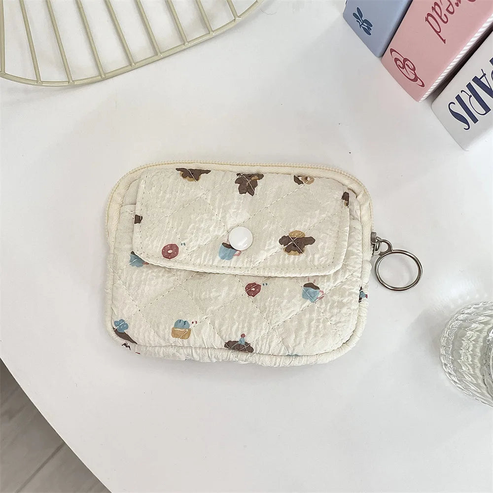 Kawaii Cartoon Makeup Pouch π°β¨ | Cute Travel Lipstick & Earphone Organizer Bag ππ - Perfect Gift for Women!