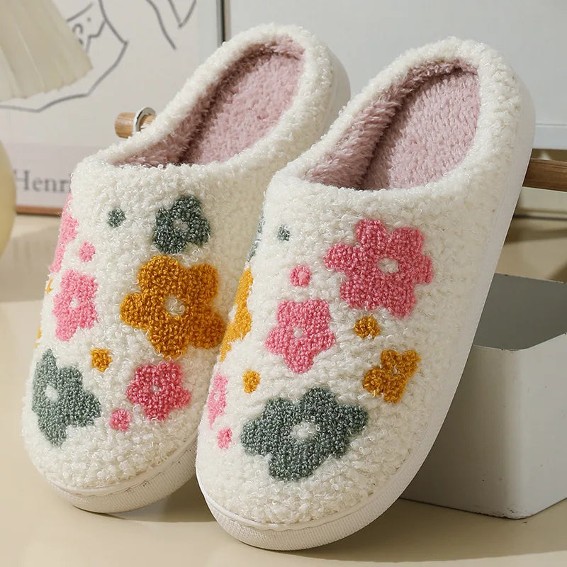 Kawaii Cozy Plush Slippers for All Seasons πΈπ¦’ | Cute Indoor Slides with Anti-Slip Comfort for Home & Hotel π‘β¨
