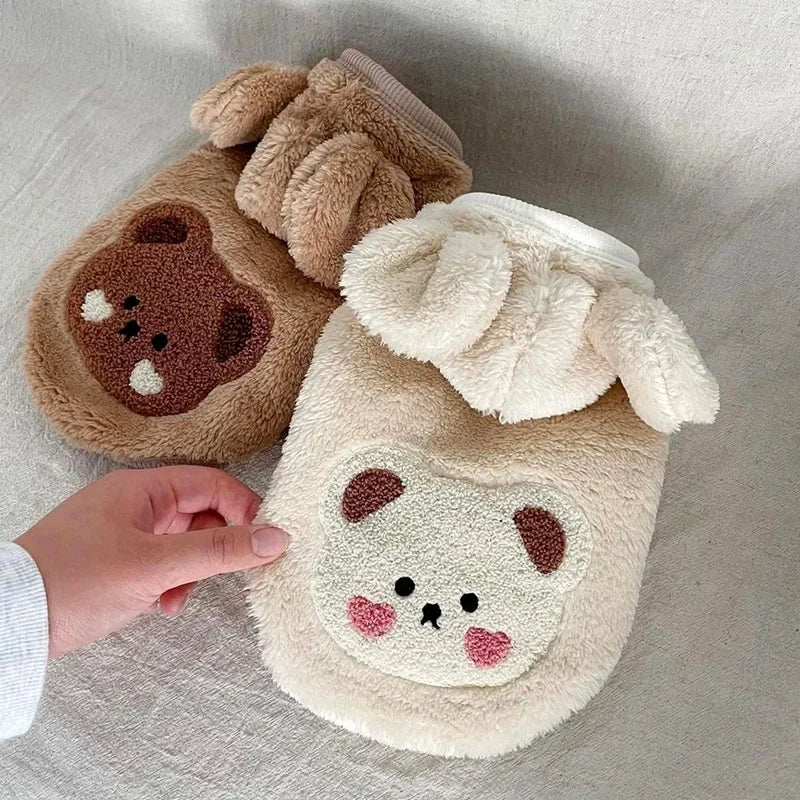 πΎ Cozy Cuddles: Adorable Autumn/Winter Sweater for Small Dogs & Kittens πΆβ¨
