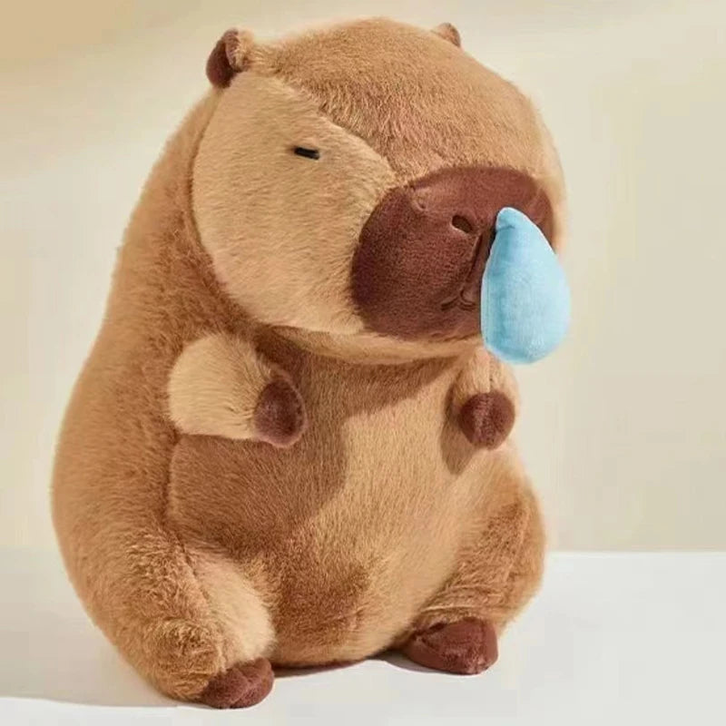 Cuddly Capybara Plush πΎβ¨ Adorable Anime Fluff Toy for Kids π Soft Stuffed Animal Fun! - Pixie Quill