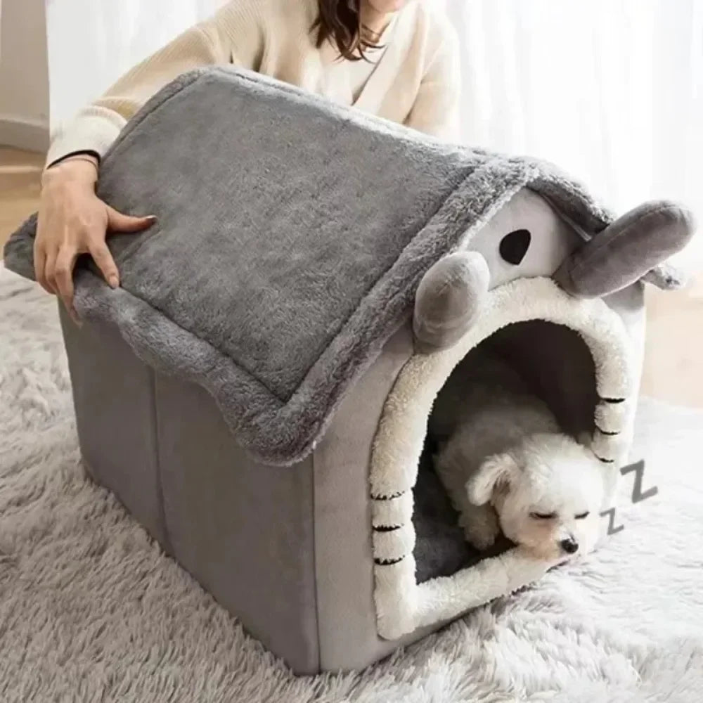 🌟 Cozy Cuddles: Adorable 4-Season Pet Haven for Tiny Paws 🐾✨