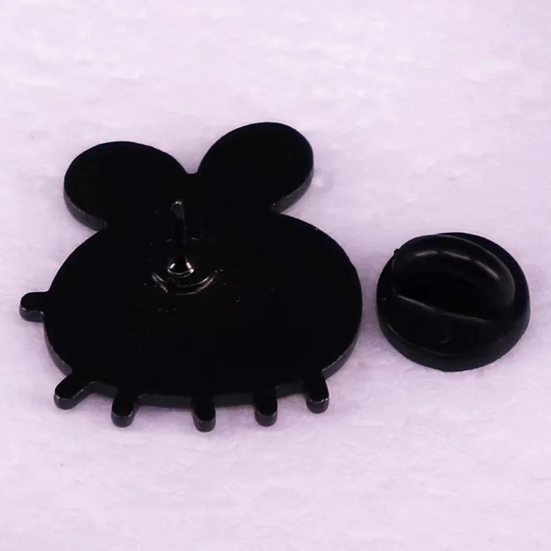 Kawaii Non-Binary Bee Brooch 🐝✨ | Cute Animal Pin for Fashion Lovers 🎒 | Unique Jewelry Gift for Friends & Family 💖