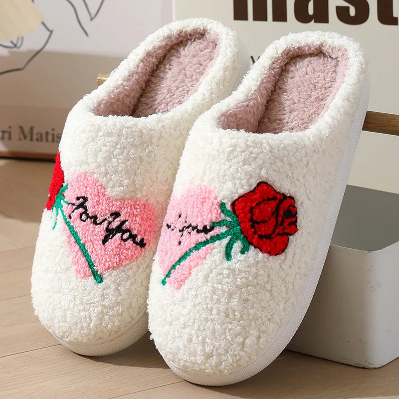 Kawaii Cozy Plush Slippers for All Seasons πΈπ¦’ | Cute Indoor Slides with Anti-Slip Comfort for Home & Hotel π‘β¨