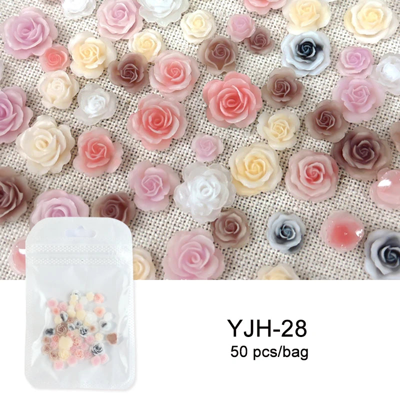 Cute Kawaii 3D Bear Bow Nail Art Charms β¨π - 30pcs Macaron Matte Resin Decorations for DIY Nail Designs! π
π»