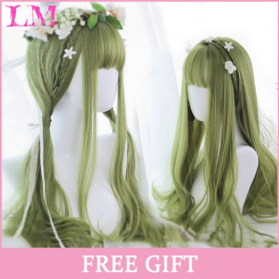 Kawaii Ombre Pink Wavy Wig πβ¨ | Heat Resistant Hair for Cosplay & Daily Fun! ππΈ