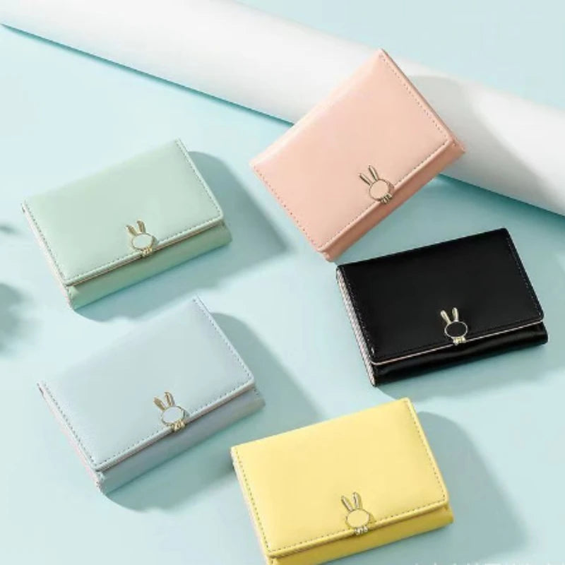 โจ Kawaii Bunny Wallet ๐ฐ | Cute PU Leather Clutch for Girls & Students ๐ธ๐