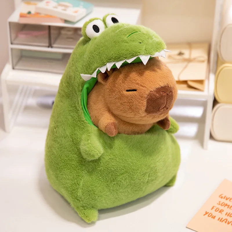 Kawaii Capybara Plush Toy πβ¨ | Adorable Crocodile Capibara Stuffed Animal for Kids π | Perfect Birthday Gift! π