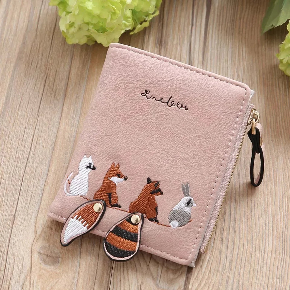 Kawaii Triple Fold Mini Wallet πΎ | Cute Card Holder & Coin Purse for Girls πβ¨