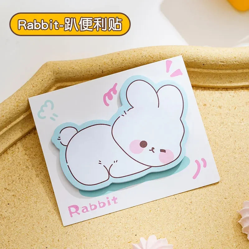 🐾 Adorable Animal Memo Pads 🐻 Cute Cartoon Sticky Notes for Fun School Supplies 🌟