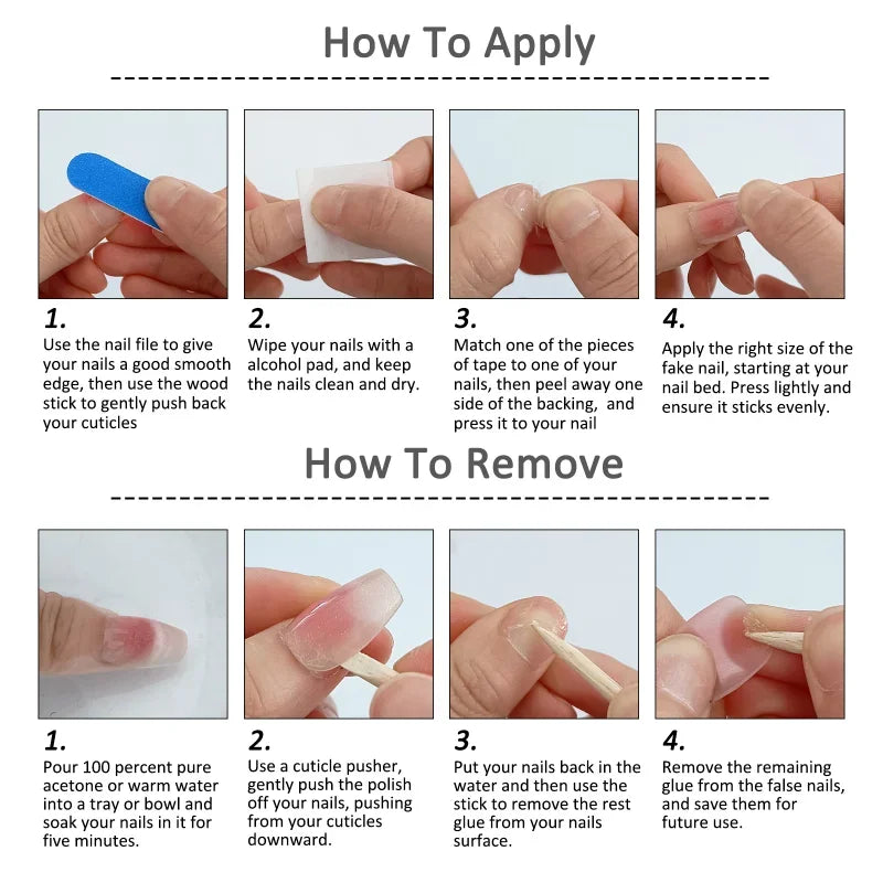 Kawaii Heart Almond Press-On Nails πβ¨ | 10pcs Handmade Glamour with Glue & Tools ππ